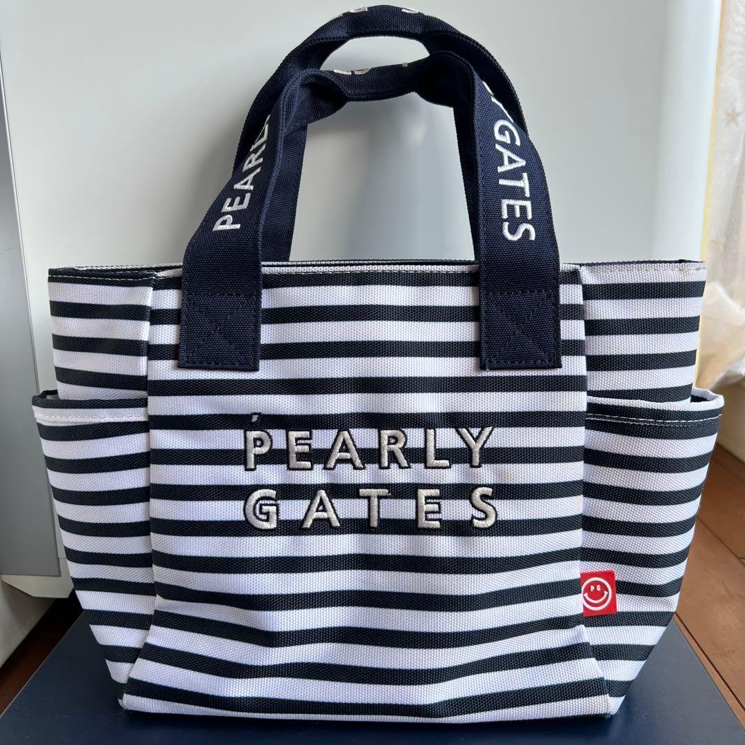 パーリーゲイツ　PEARLY GATES ストライプ　カートバッグ