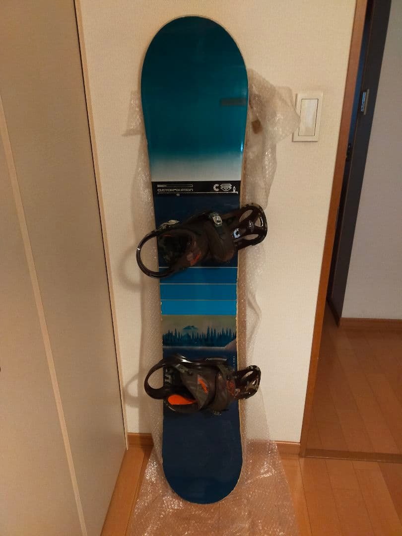 Burton スノーボード ビンディング付き